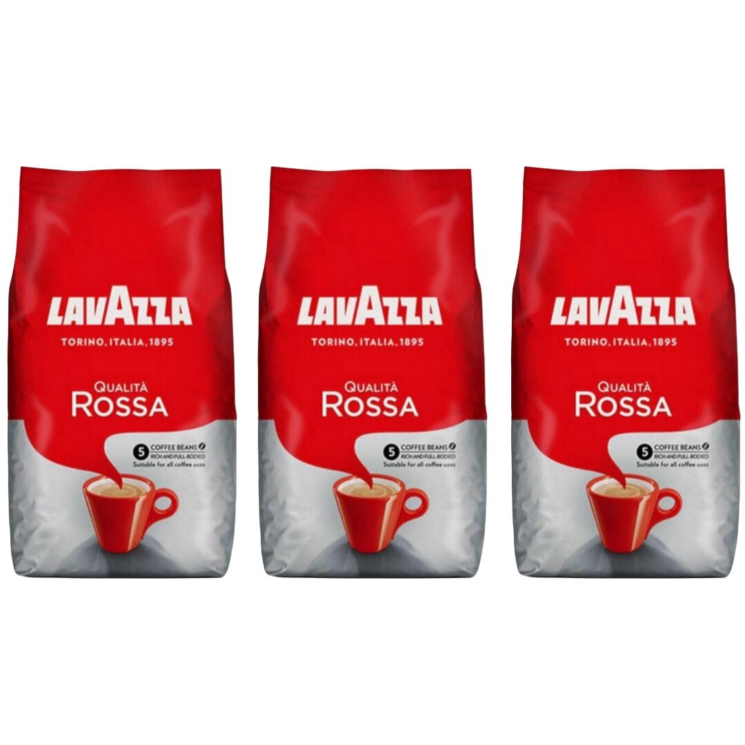 Qualita Rossa Espresso 1000 Gr × 3 Adet