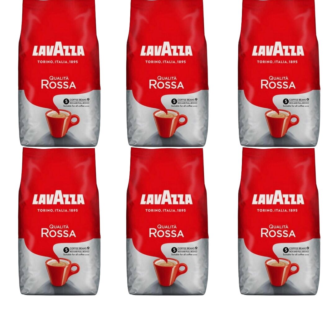 Qualita Rossa Espresso 1000 Gr × 6 Adet