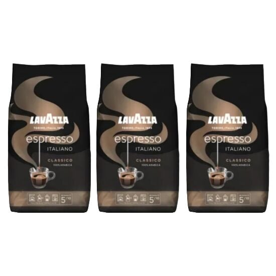 Espresso Italiano Çekirdek Kahve 1000 Gr × 3 Adet