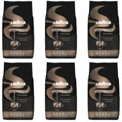 Espresso Italiano Çekirdek Kahve 1000 Gr × 6 Adet