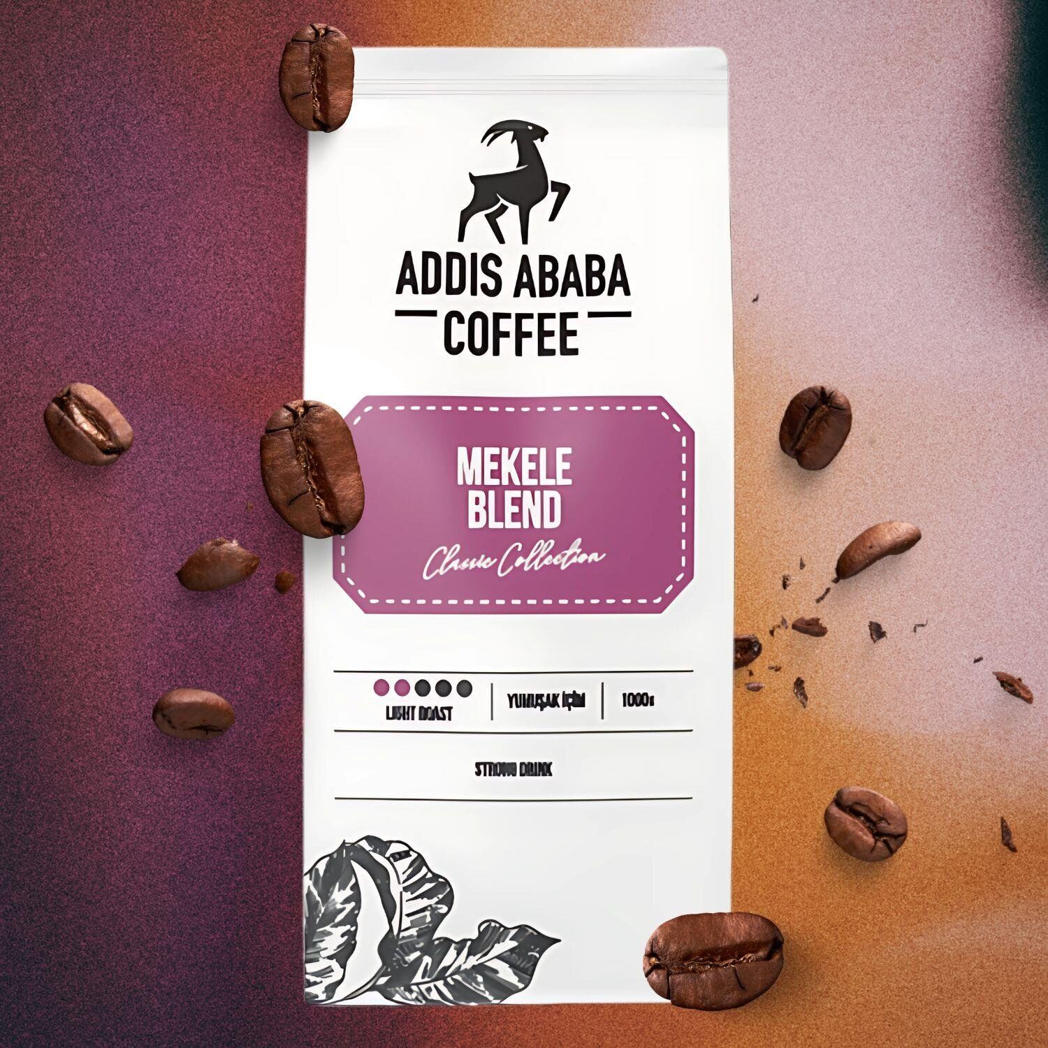 Mekele Blend Çekirdek Kahve 1000 Gr